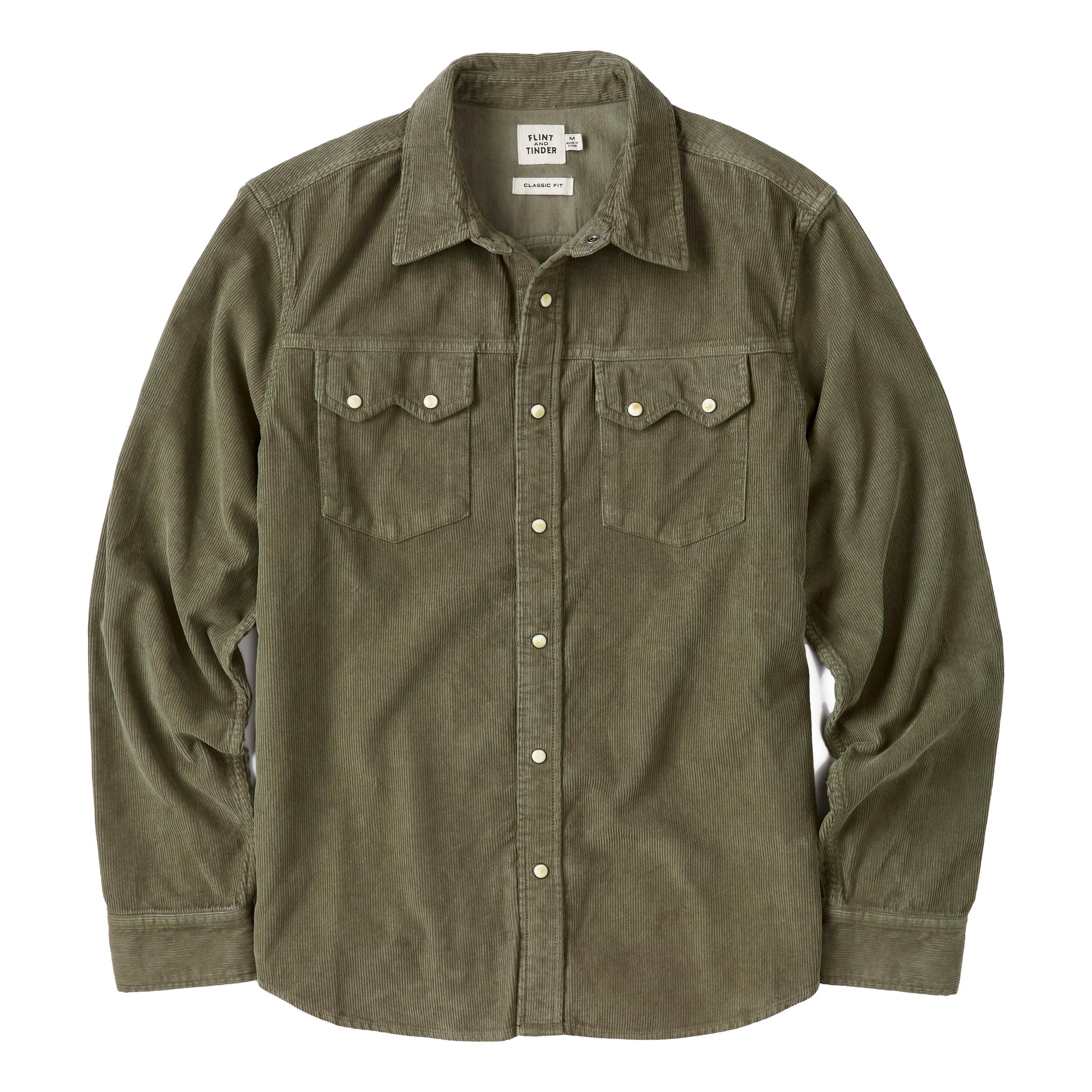 Corduroy Western Shirt Product Image