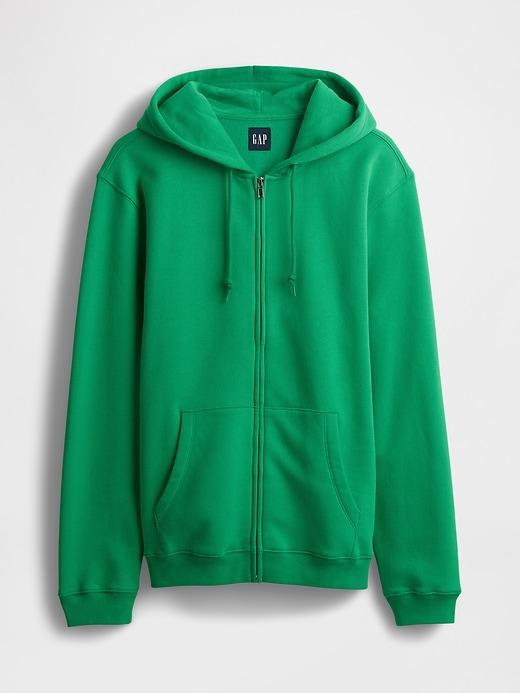 VintageSoft Zip Hoodie Product Image