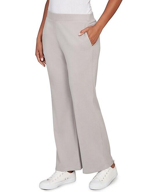 Ruby Rd. Luxe Ribbed Textured Pull-On Pants Product Image