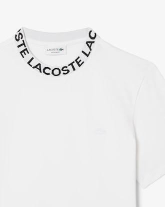Jacquard Branded Piqué T-shirt Product Image