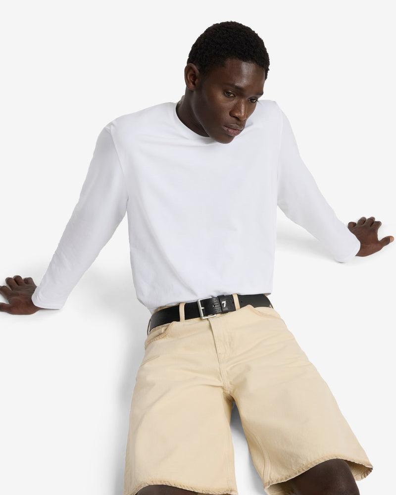 Wide Leg Denim Short Product Image