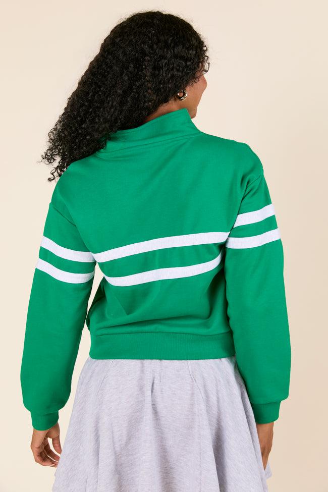 Annette Green Malibu Tennis Club Quarter Zip Pullover FINAL SALE Product Image