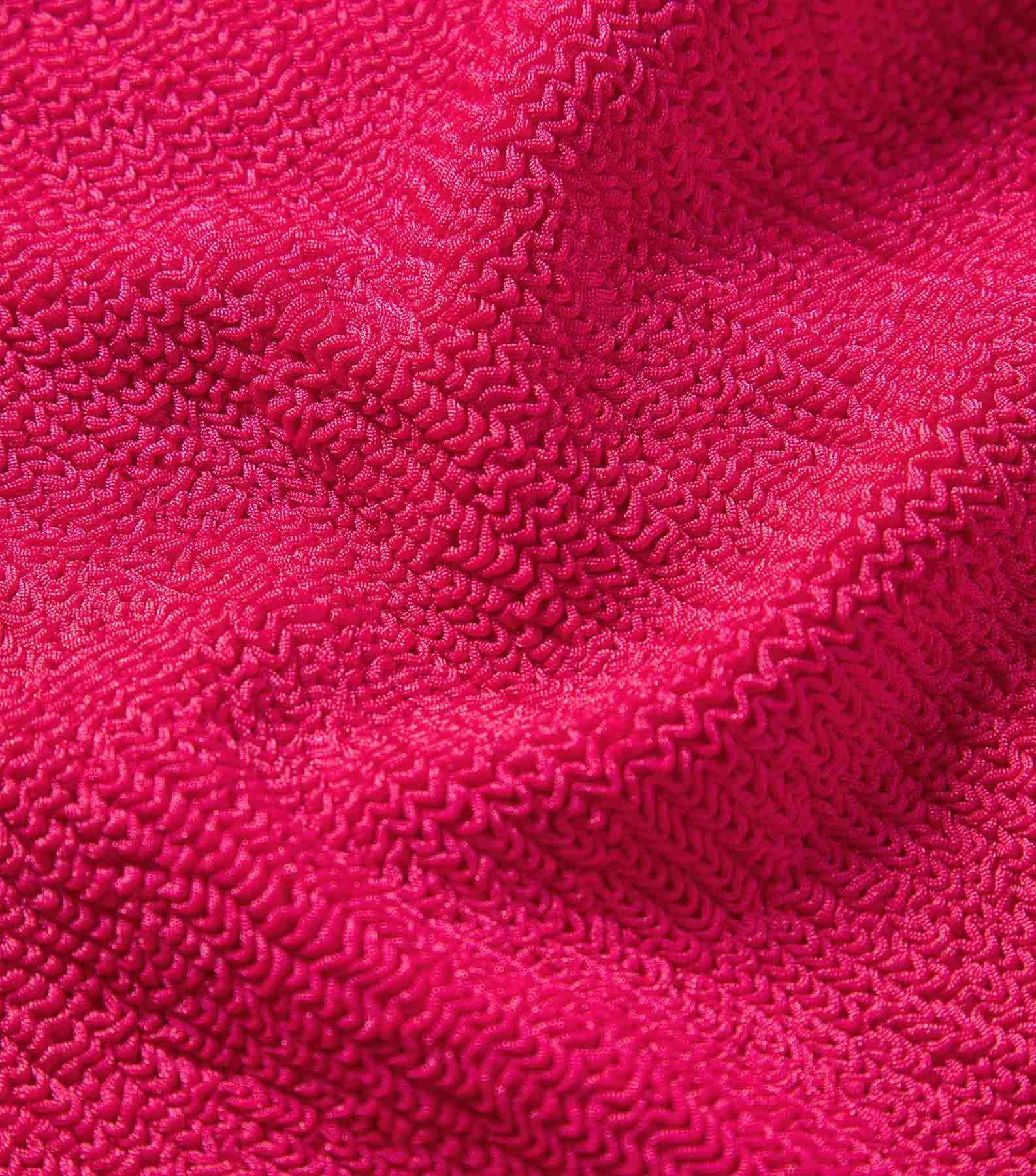 Coverage Square Neck Swim - Metallic Raspberry Product Image