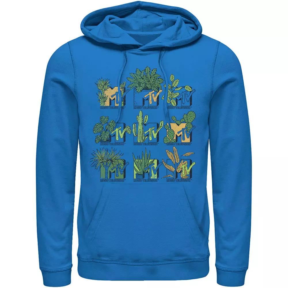 Men's MTV Mtve Succulents Plants Logo Hoodie,  Product Image