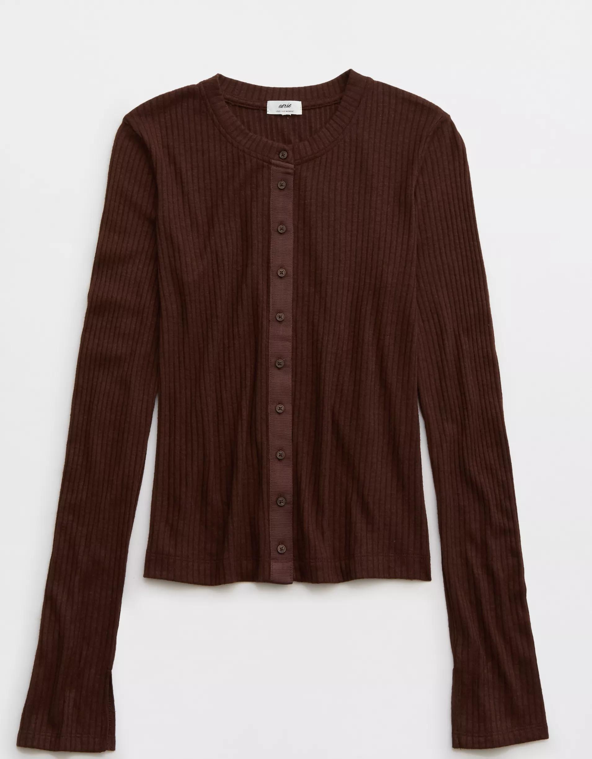 Aerie Cardigan T-Shirt Product Image