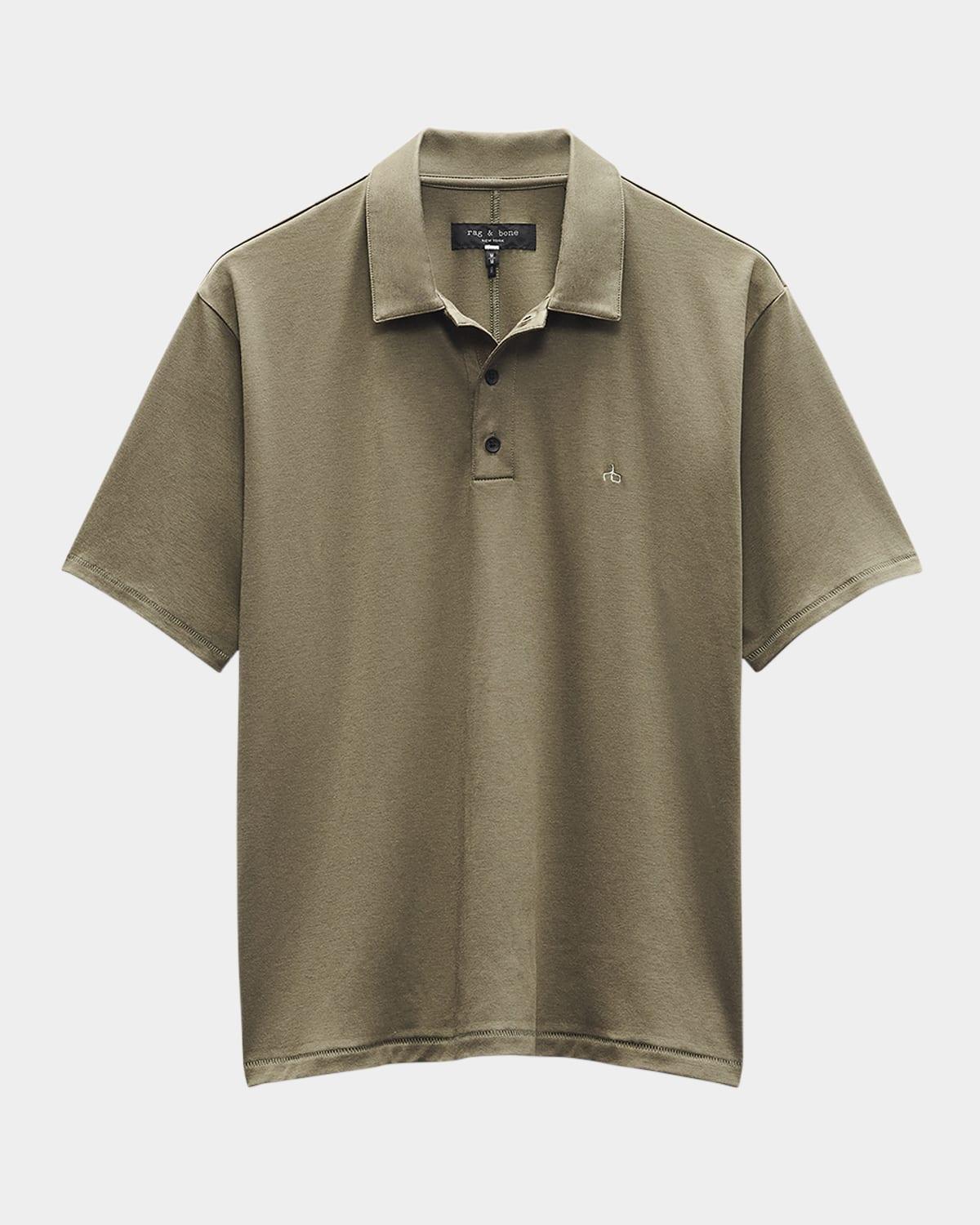 Mens Pima Cotton Polo Shirt Product Image