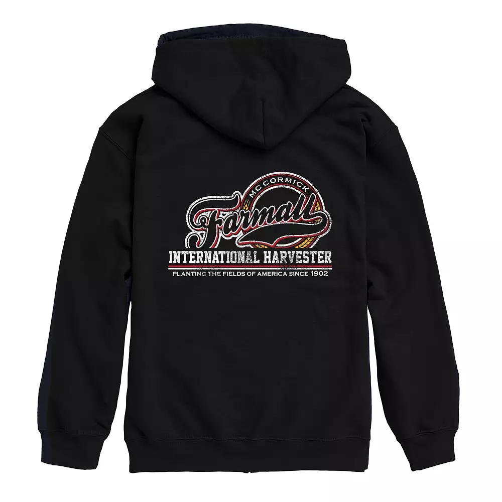 Men's Case IH Farmall Vintage Full Zip Hoodie,  Product Image