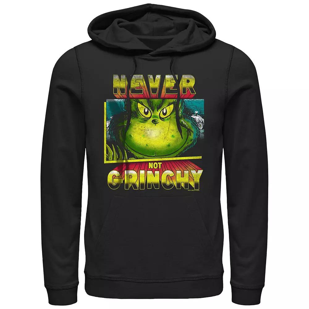 Big & Tall Dr. Seuss Never Not Grinchy Graphic Hoodie, Men's,  Product Image