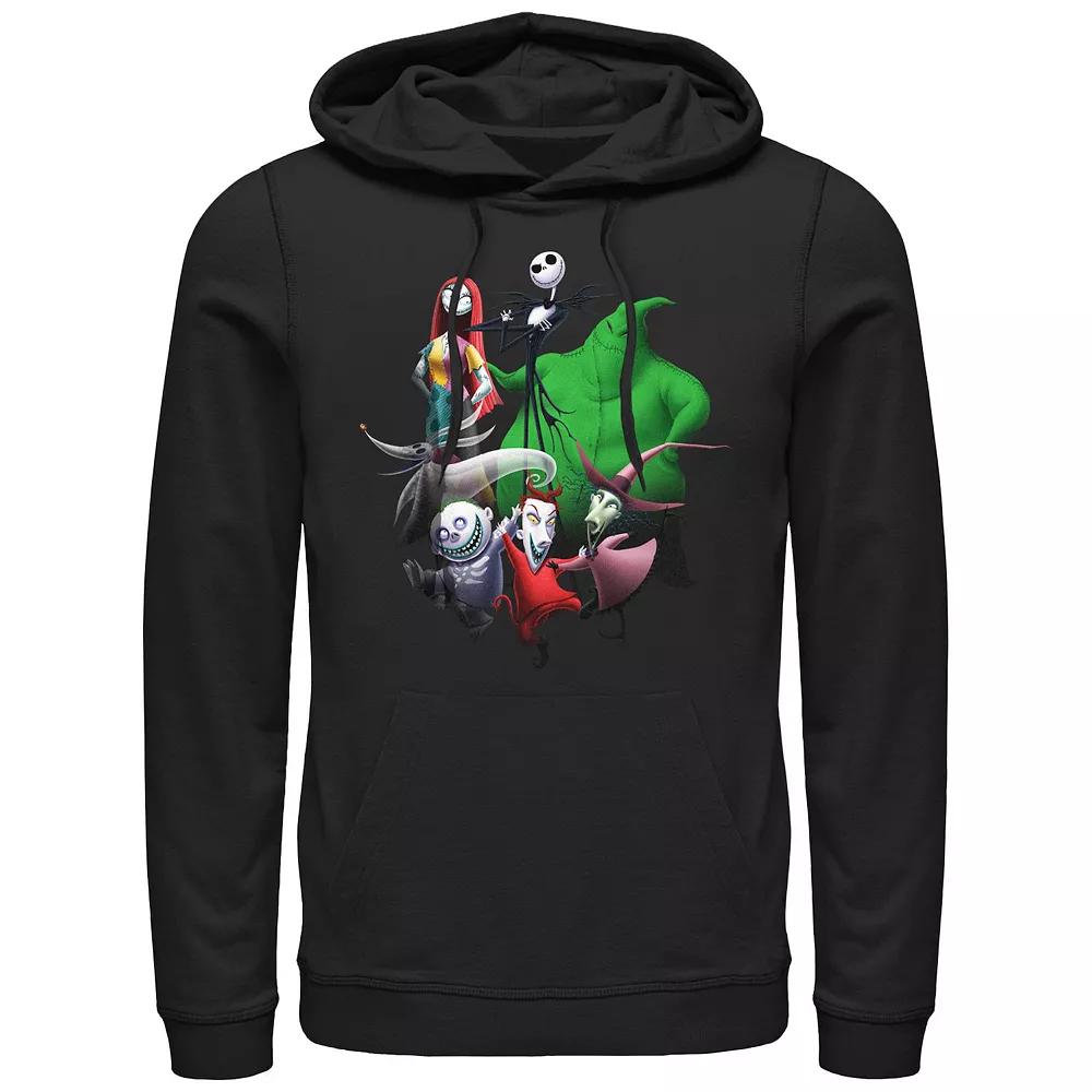 Disney's The Nightmare Before Christmas Group Shot Men's Graphic Hoodie,  Product Image