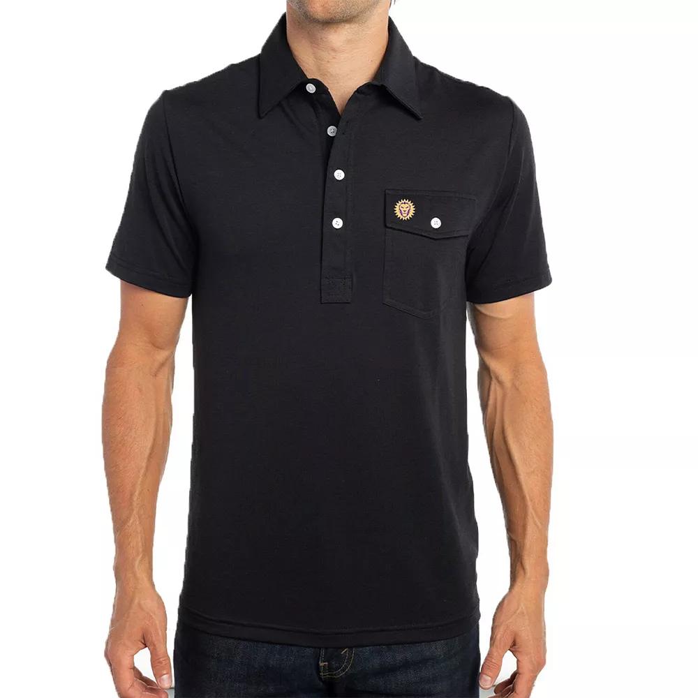 Men's Criquet Black New York Red Bulls Player Polo,  Product Image