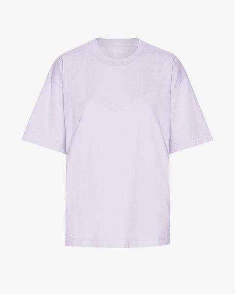 Oversized Organic T-Shirt - Soft Lavender Product Image
