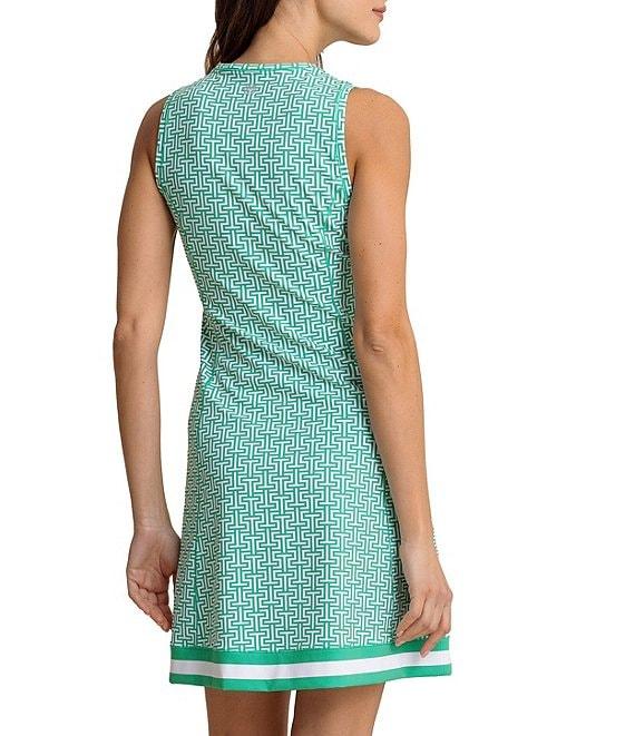 Southern Tide Lyllee ST Geo Printed Performance Dress Product Image