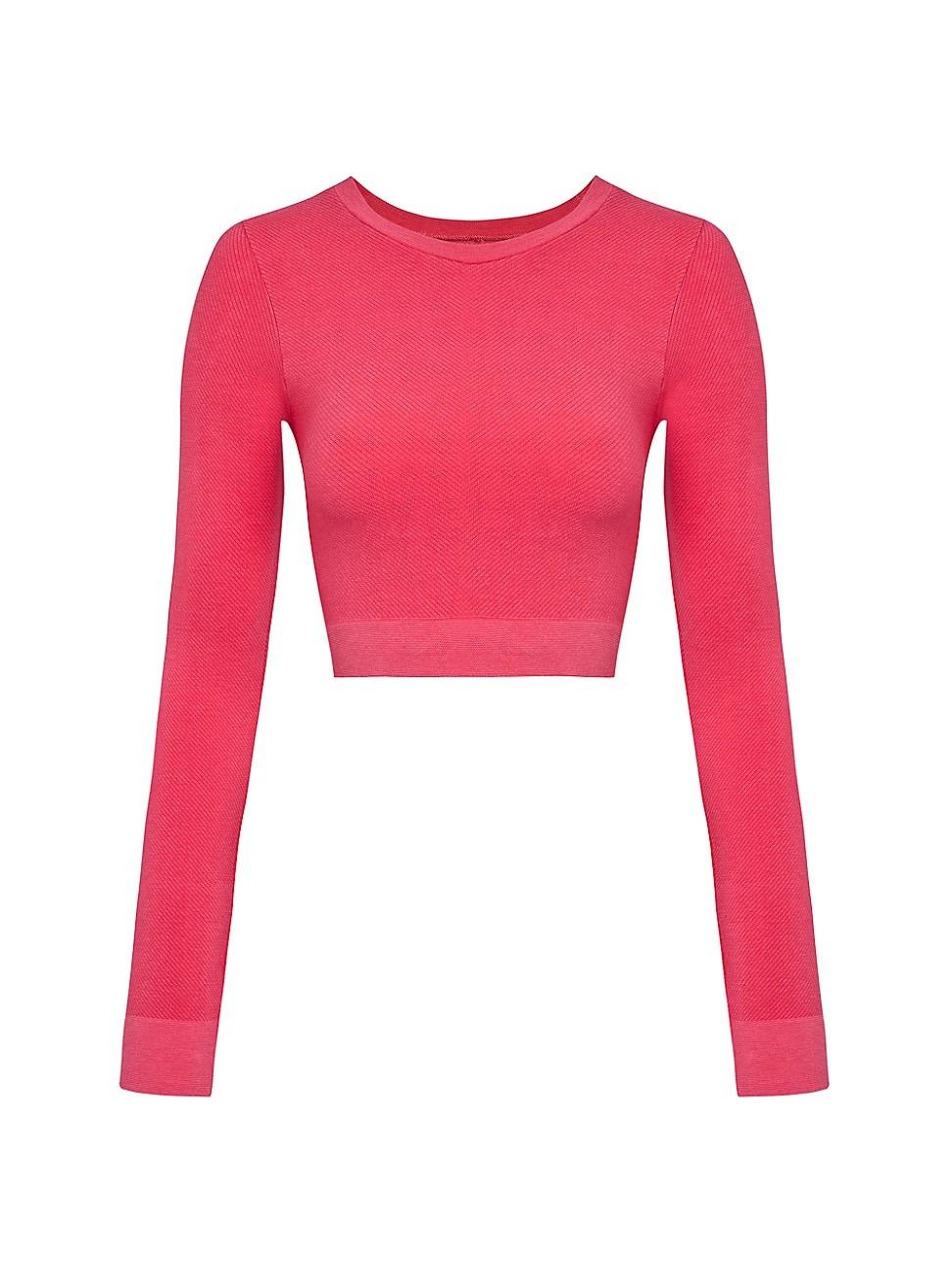 Womens Soft Ribbed Crop Top Product Image