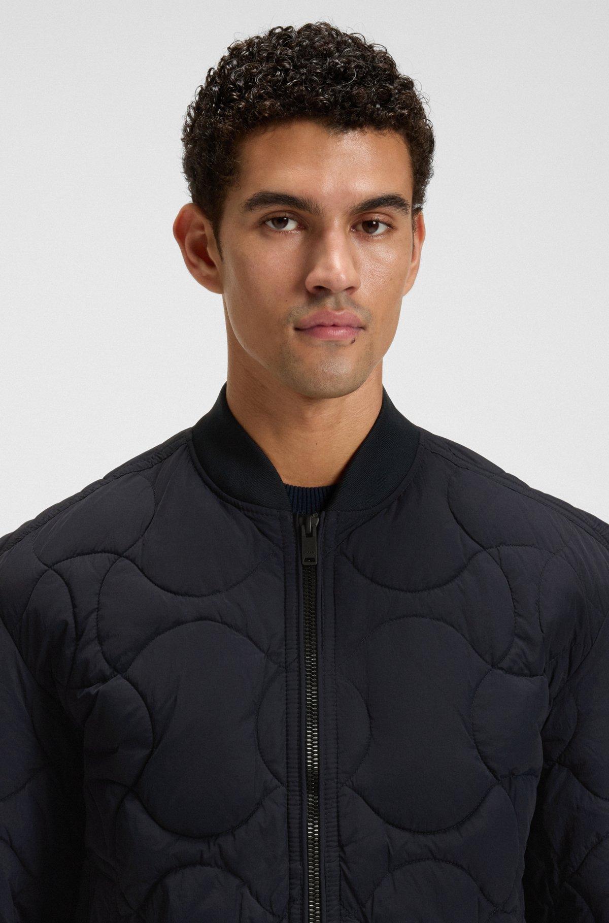 Water-repellent jacket with onion quilting Product Image