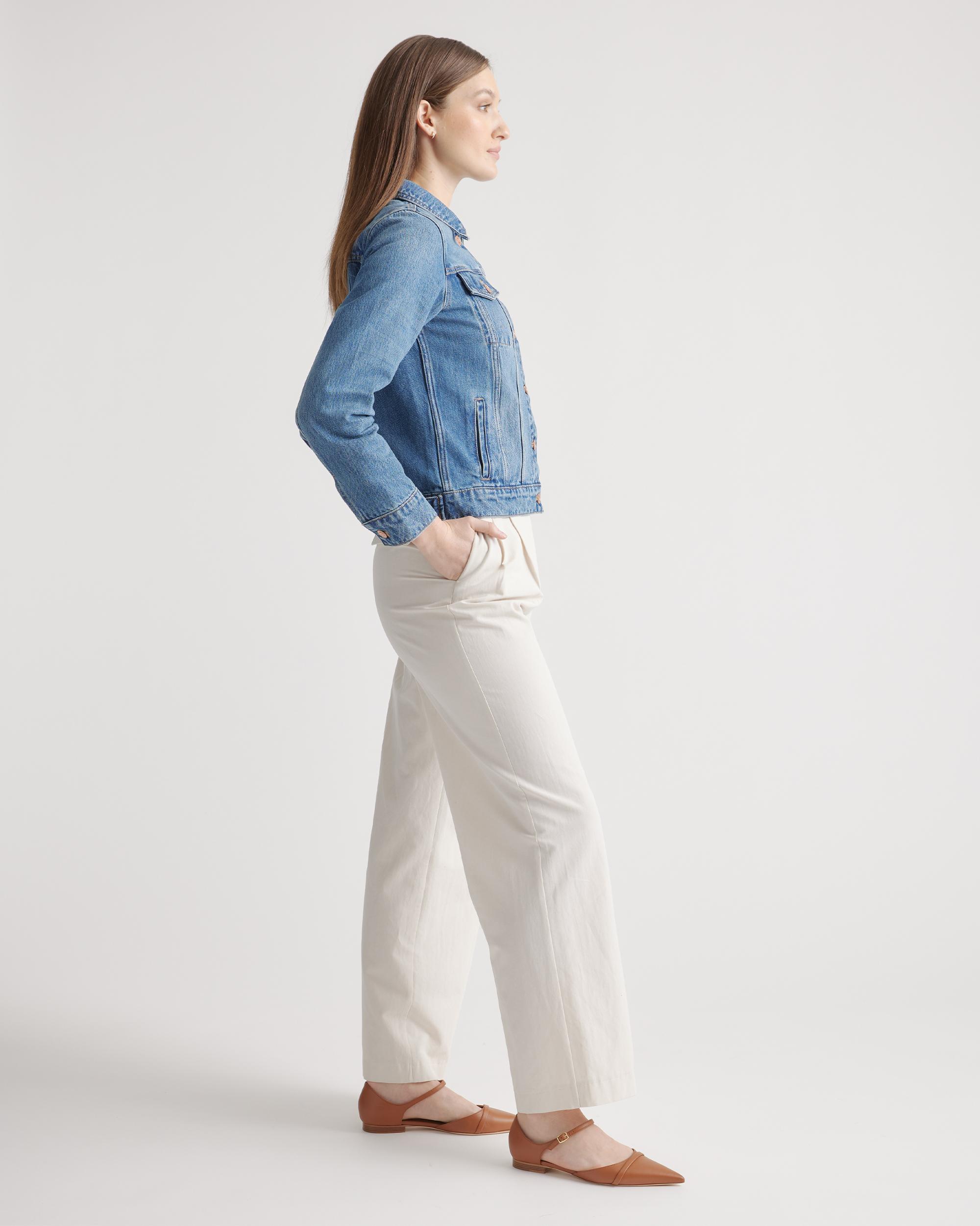 Quince | Women's Denim Jacket Size XS, Cotton Product Image