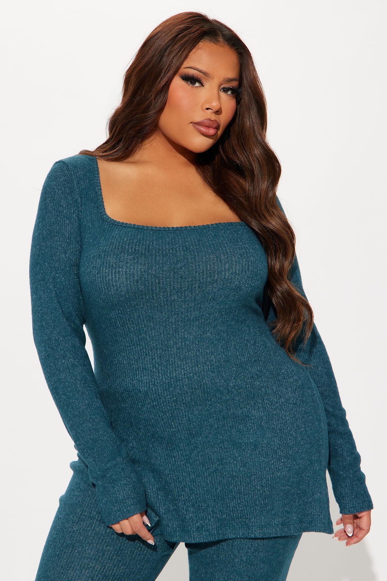 Chloe Cozy Pant Set - Hunter Product Image