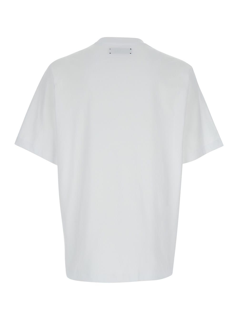 White Printed Core Logo T-Shirt Product Image
