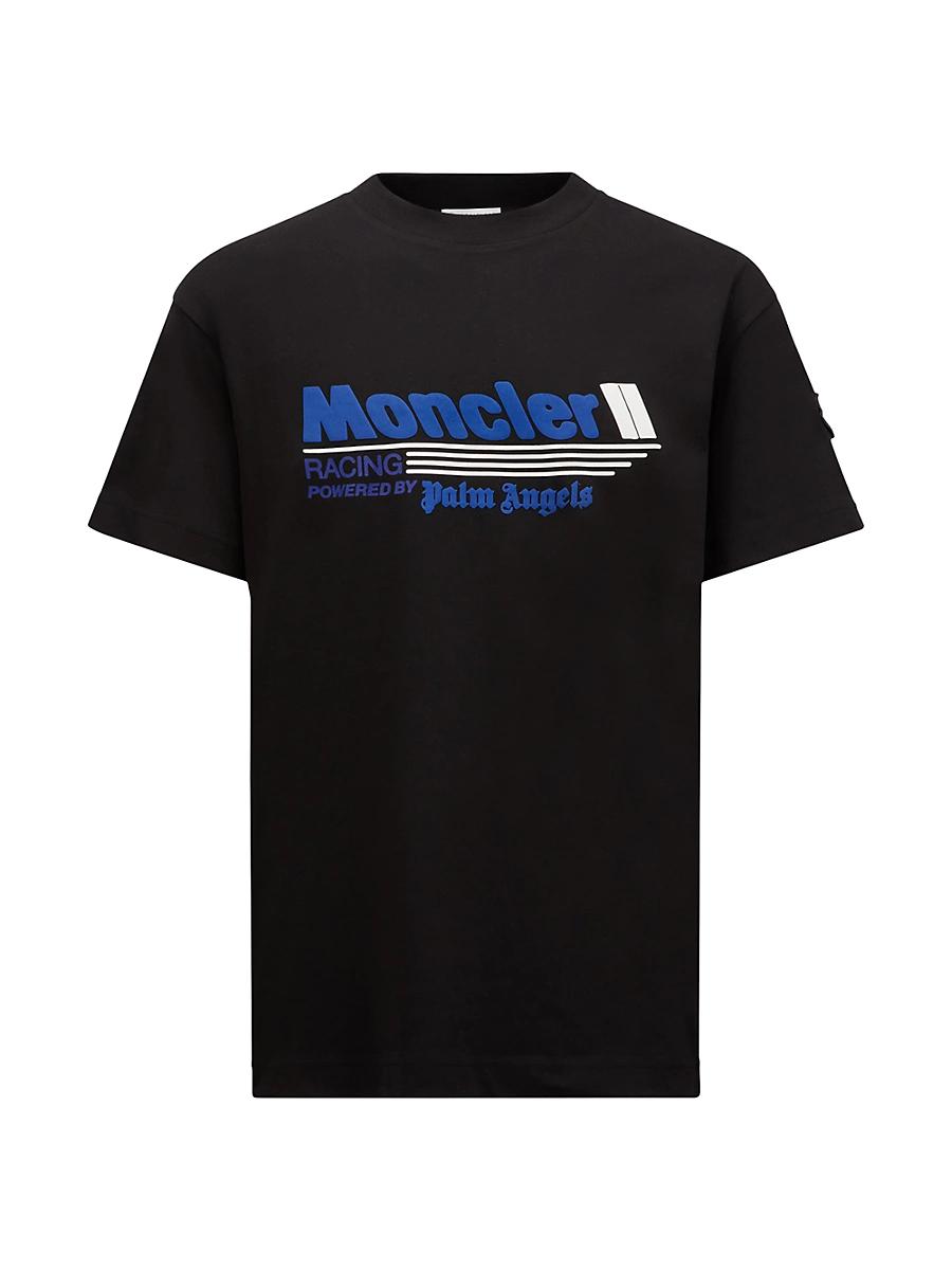 x Palm Angels Mens Retro Logo T-Shirt Product Image