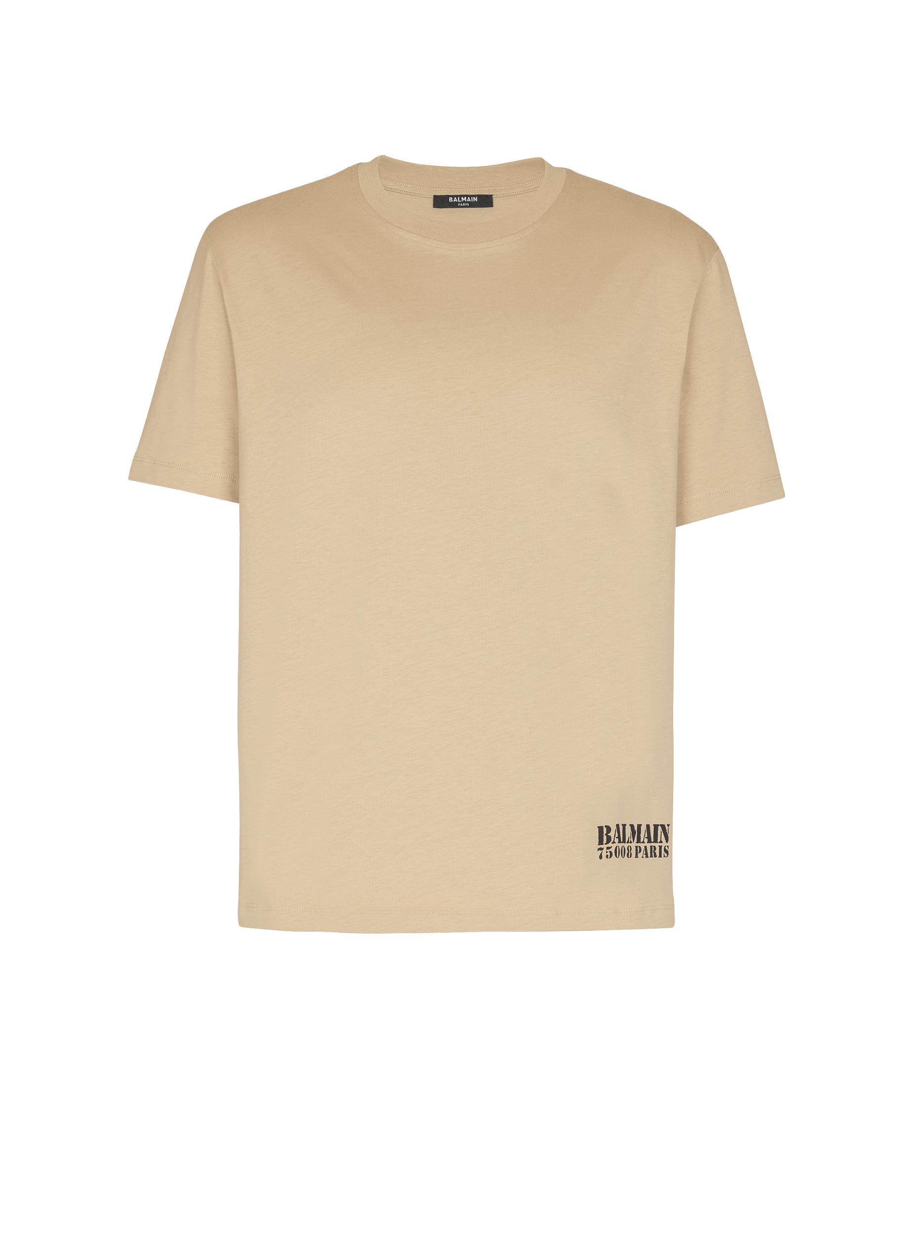 Small Balmain Stamp printed T-shirt Product Image