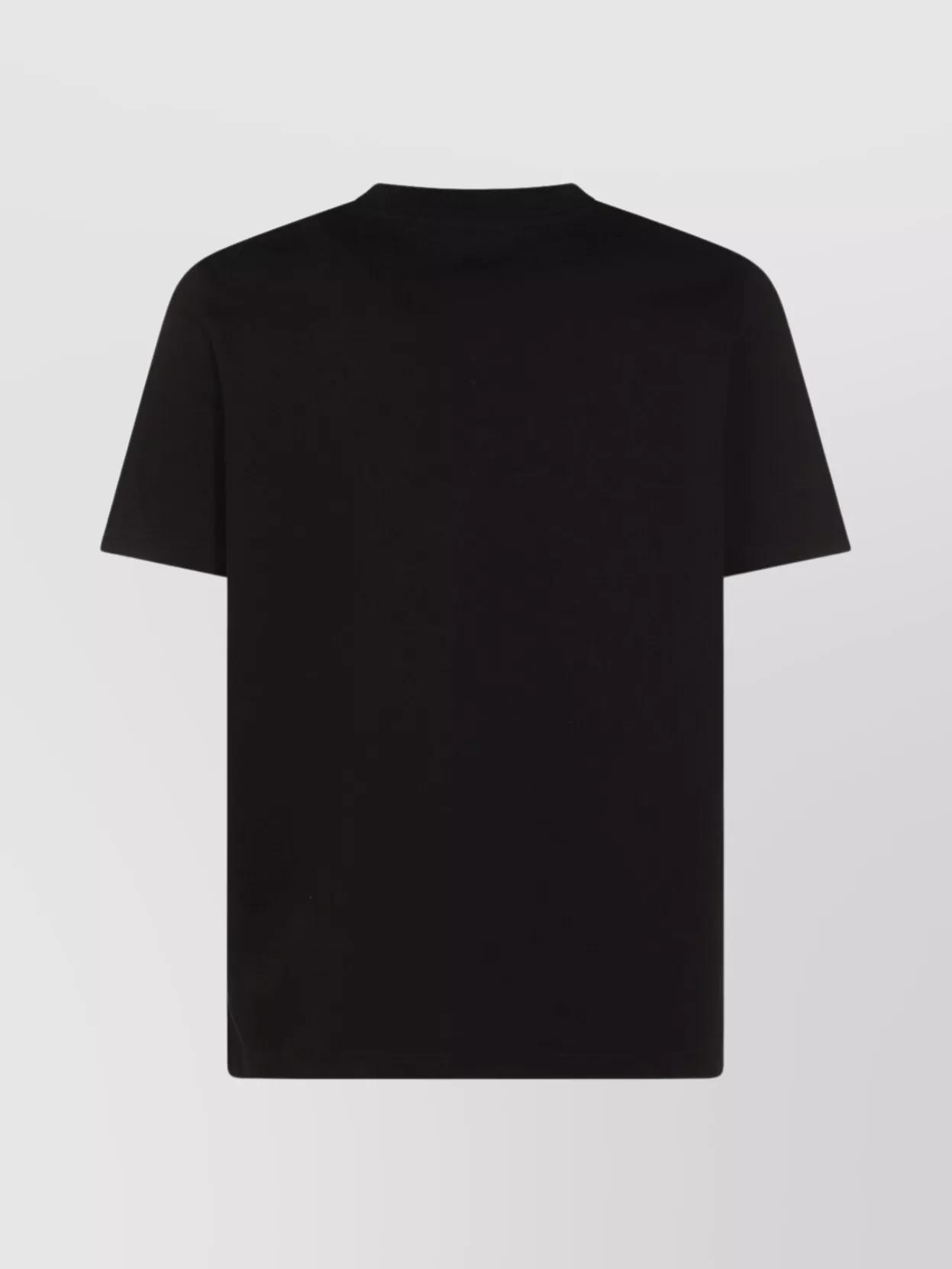 Black Mushroom Emblem T-shirt Product Image
