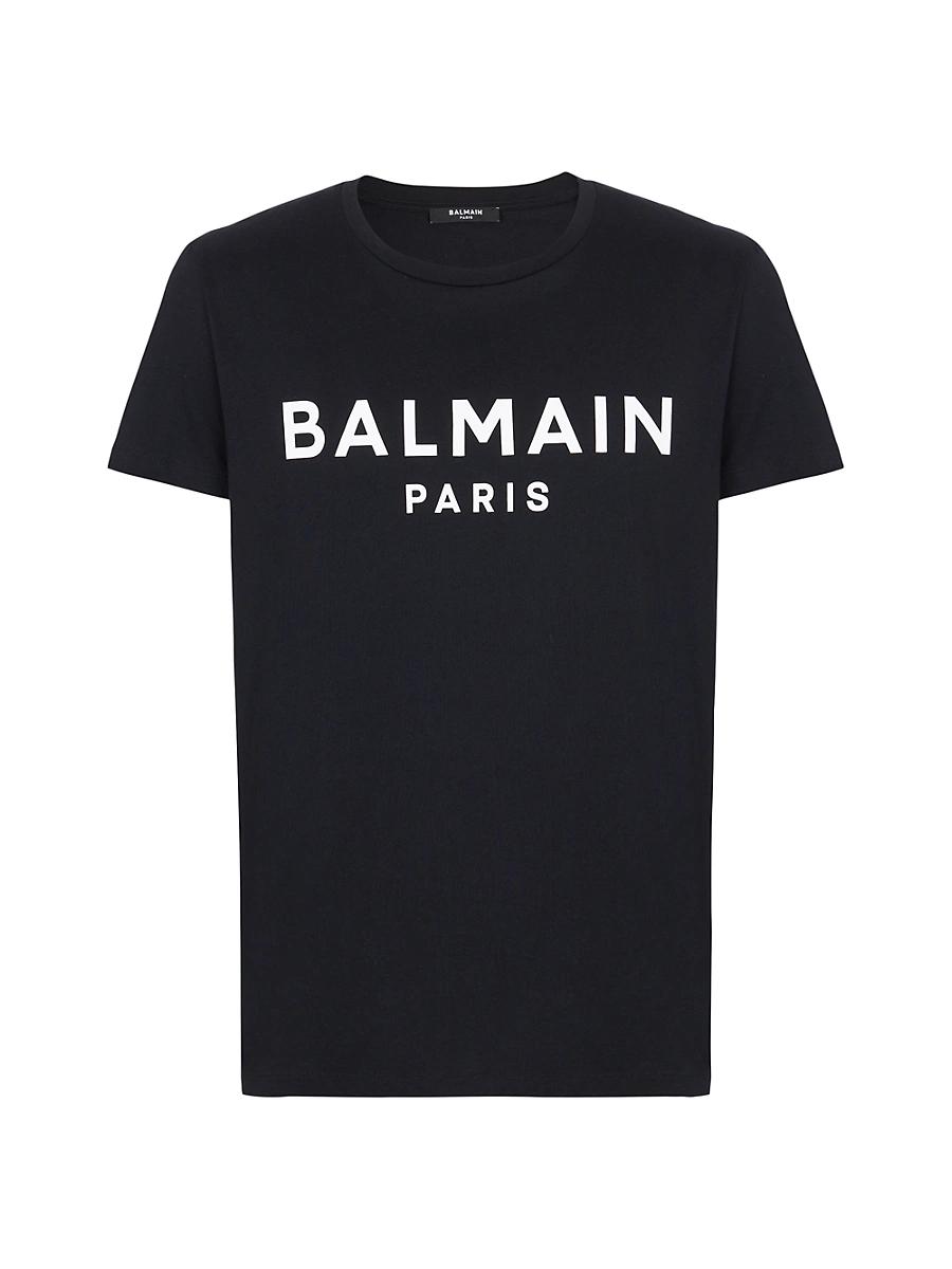 Mens Logo Cotton T-Shirt Product Image