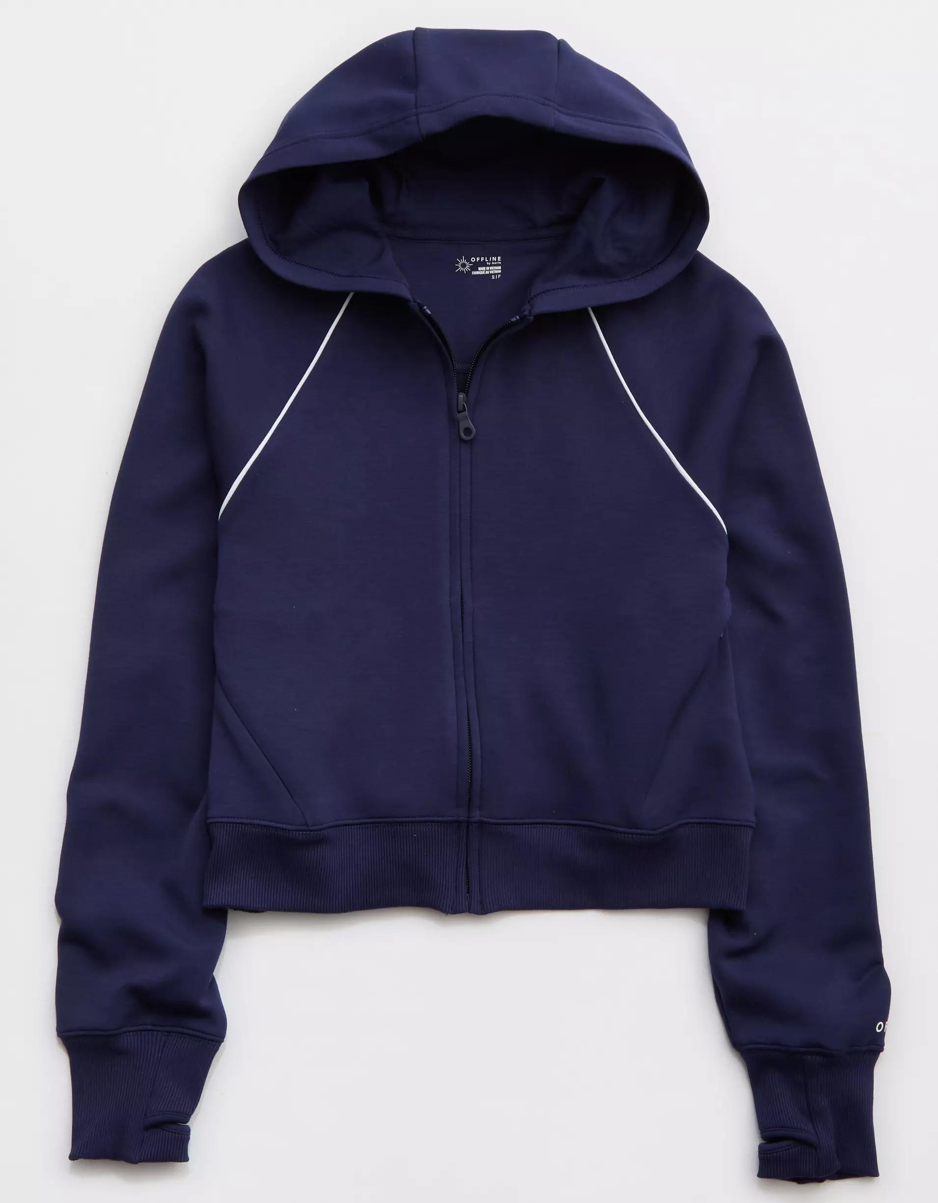 OFFLINE By Aerie ChillUp Full Zip Sweatshirt Product Image