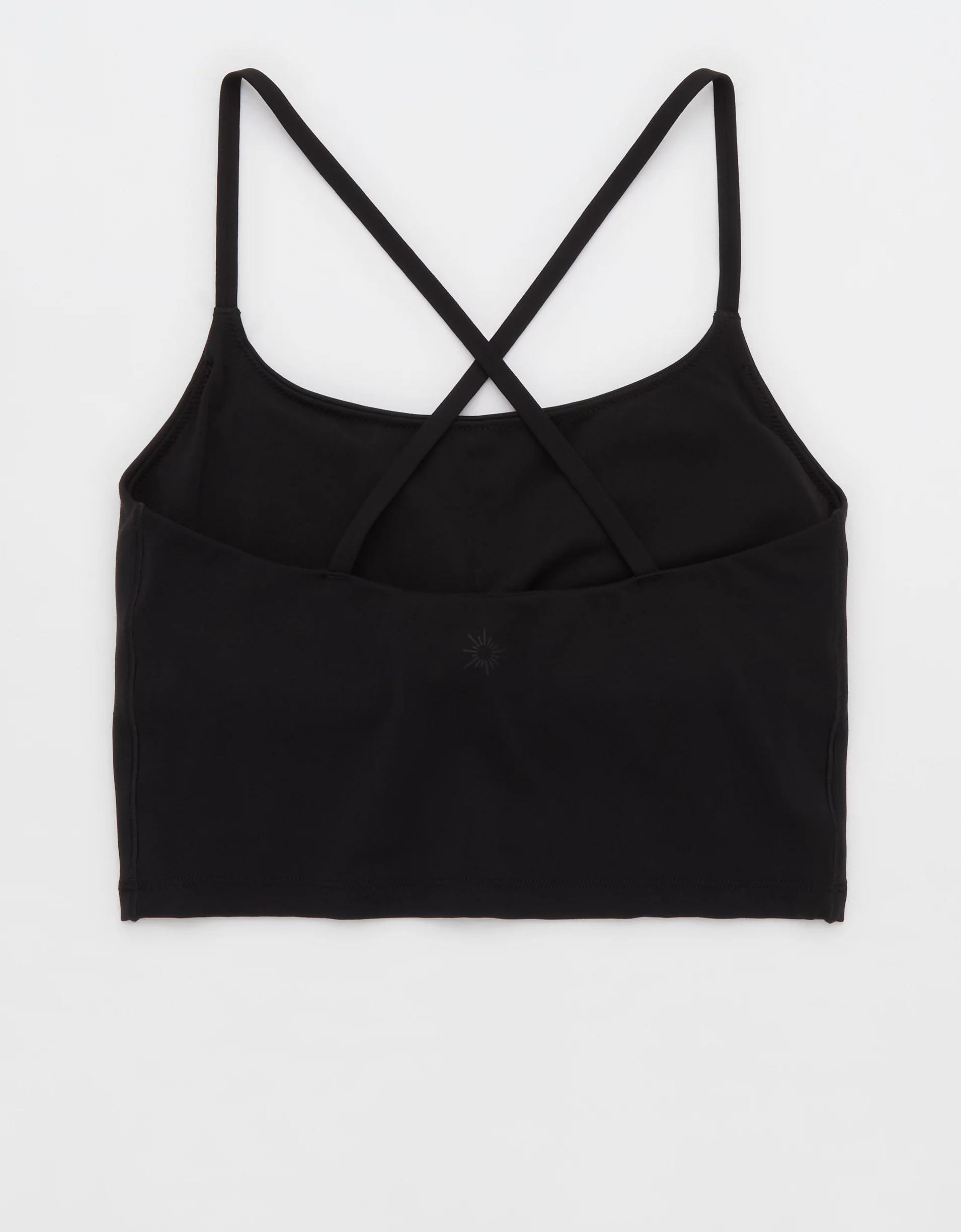 OFFLINE By Aerie Real Me Xtra Strappy Longline Sports Bra Product Image