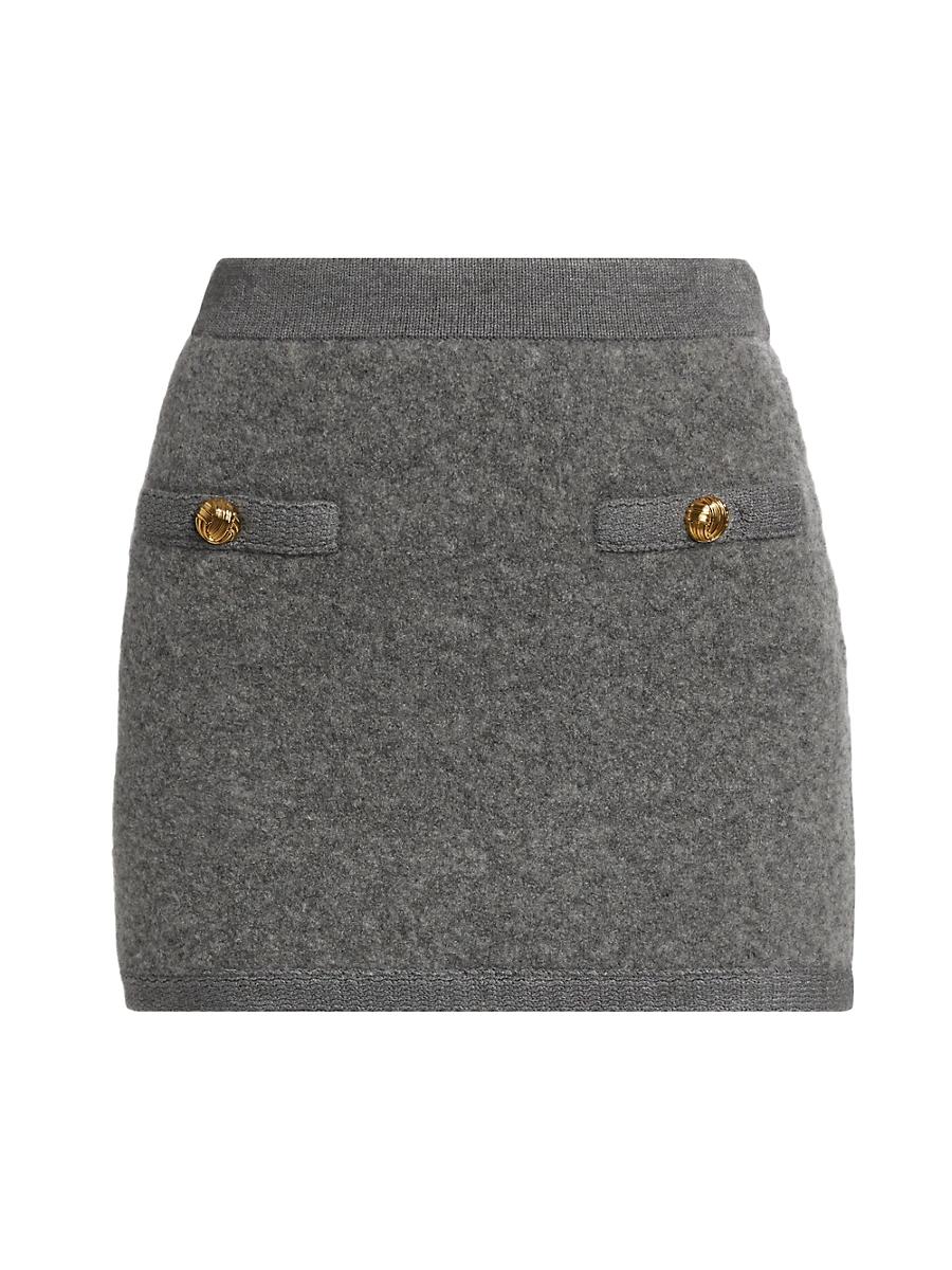 Womens Dalya Knit Miniskirt Product Image