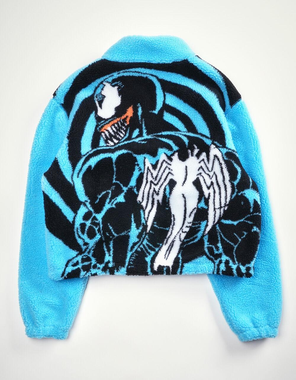 CVLA x Venom Pure Sherpa Mens Jacket - BLUE Product Image
