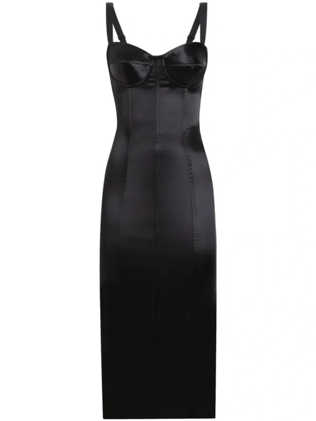 panelled midi dress Product Image