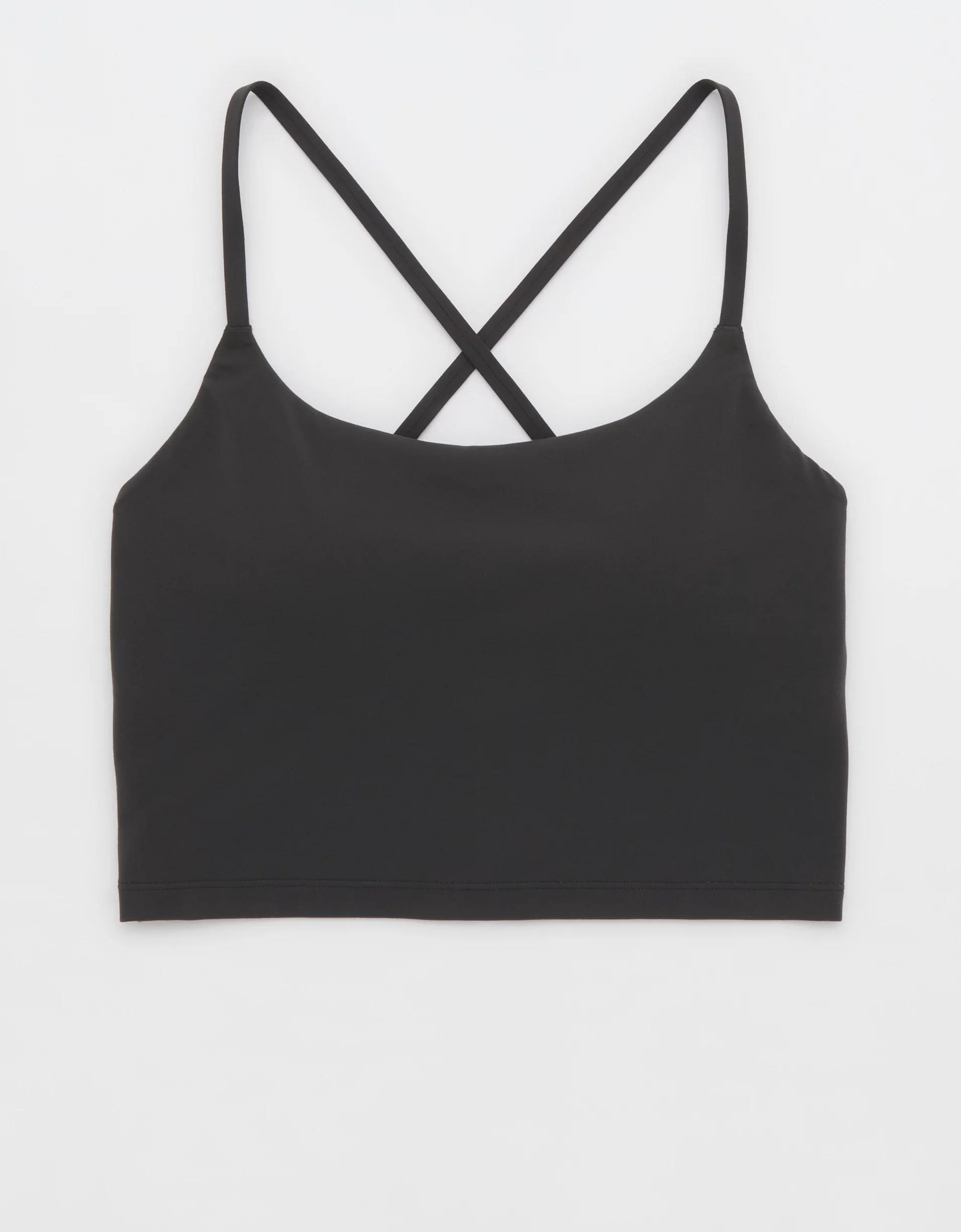 OFFLINE By Aerie Real Me Xtra Strappy Longline Sports Bra Product Image