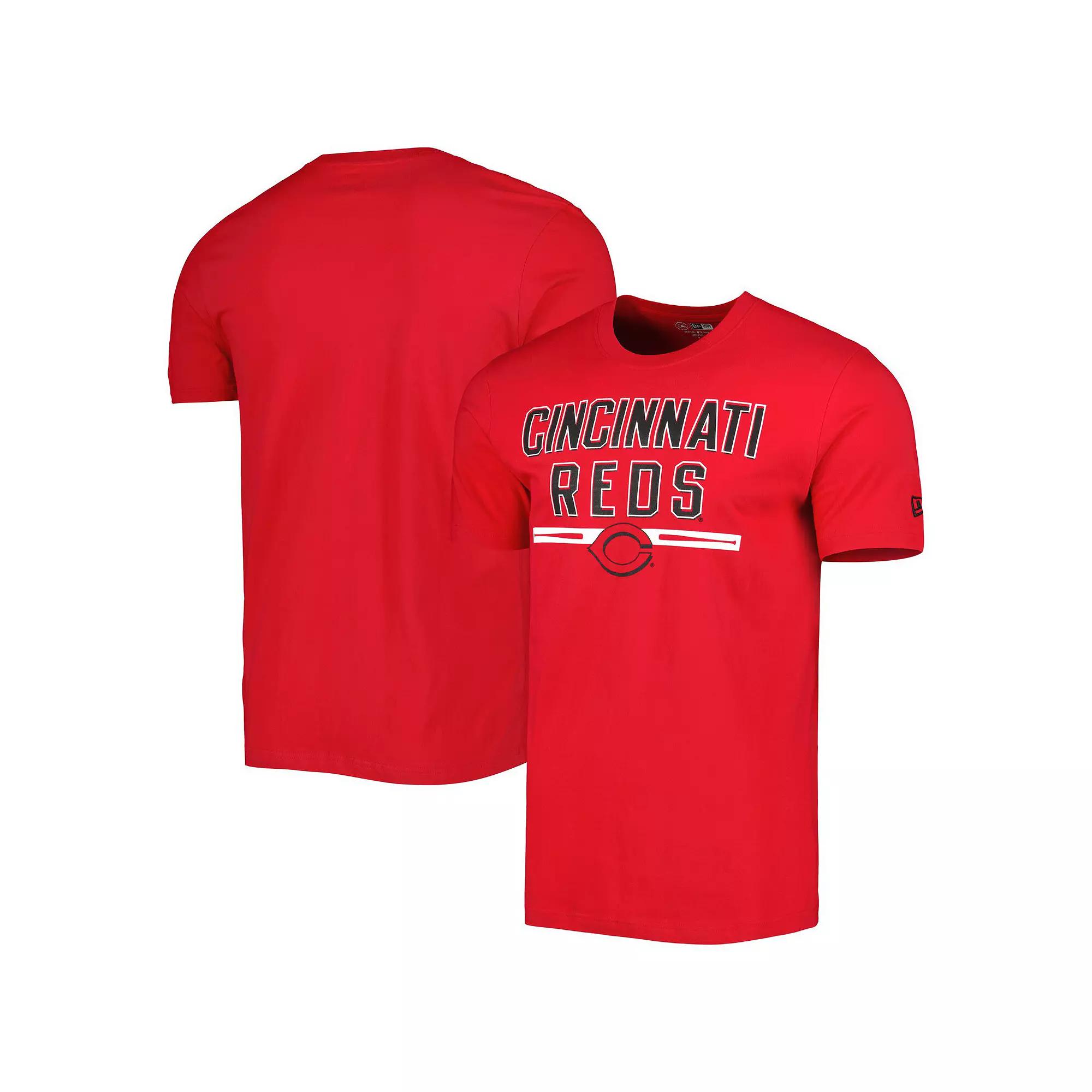 Men's New Era Red Cincinnati Reds Batting Practice T-Shirt, Size: Small, Red Red Product Image