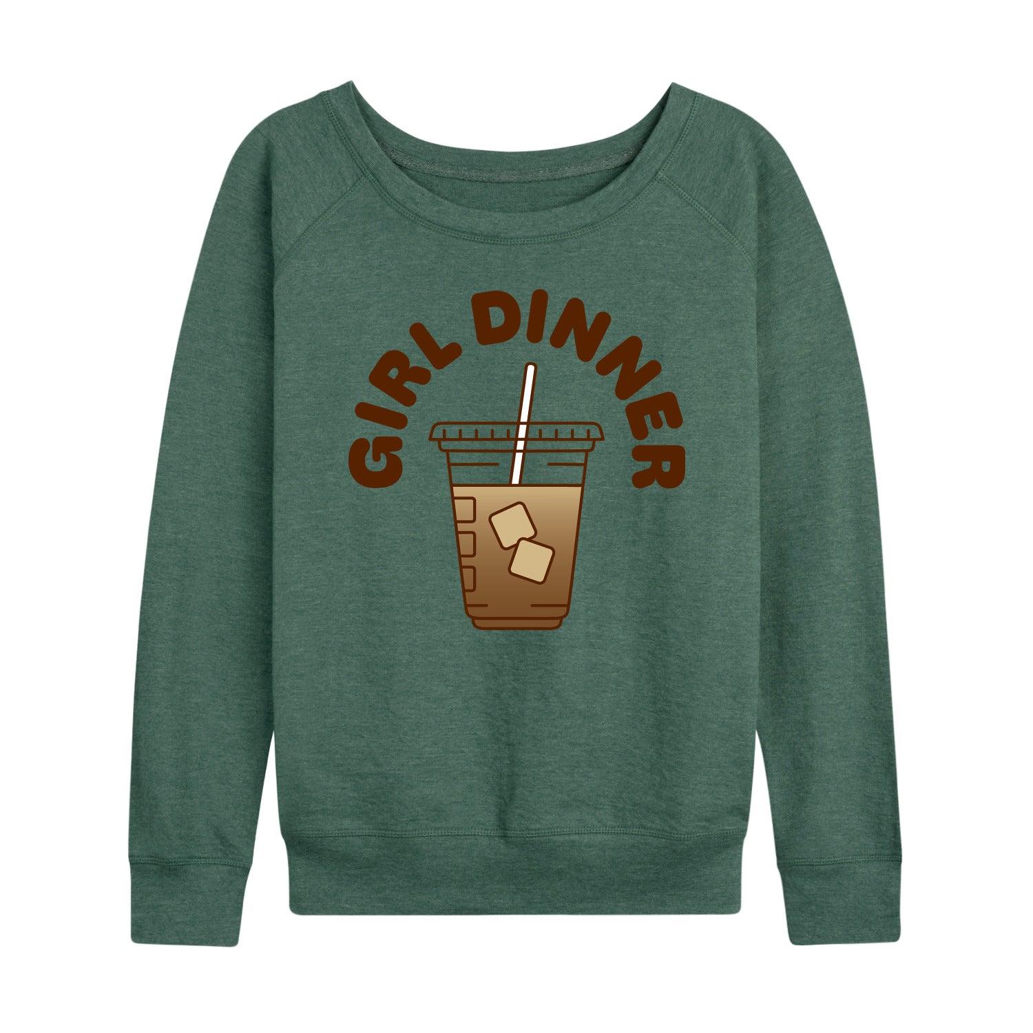 Women's She Didn't Get Her Coffee French Terry Long Sleeve Tee,  Product Image