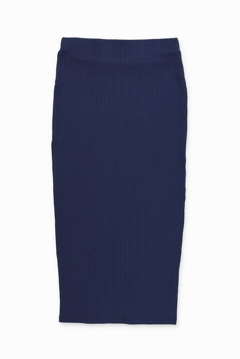 Mid Waist Midi Skirt Product Image