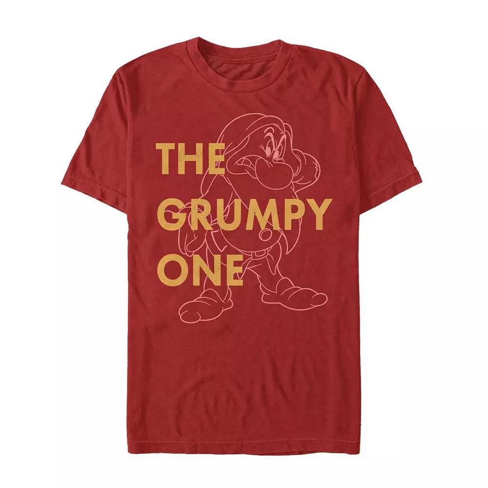 Men's Disney's Snow White and the Seven Dwarves Grumpy Dwarf Tee,  Product Image