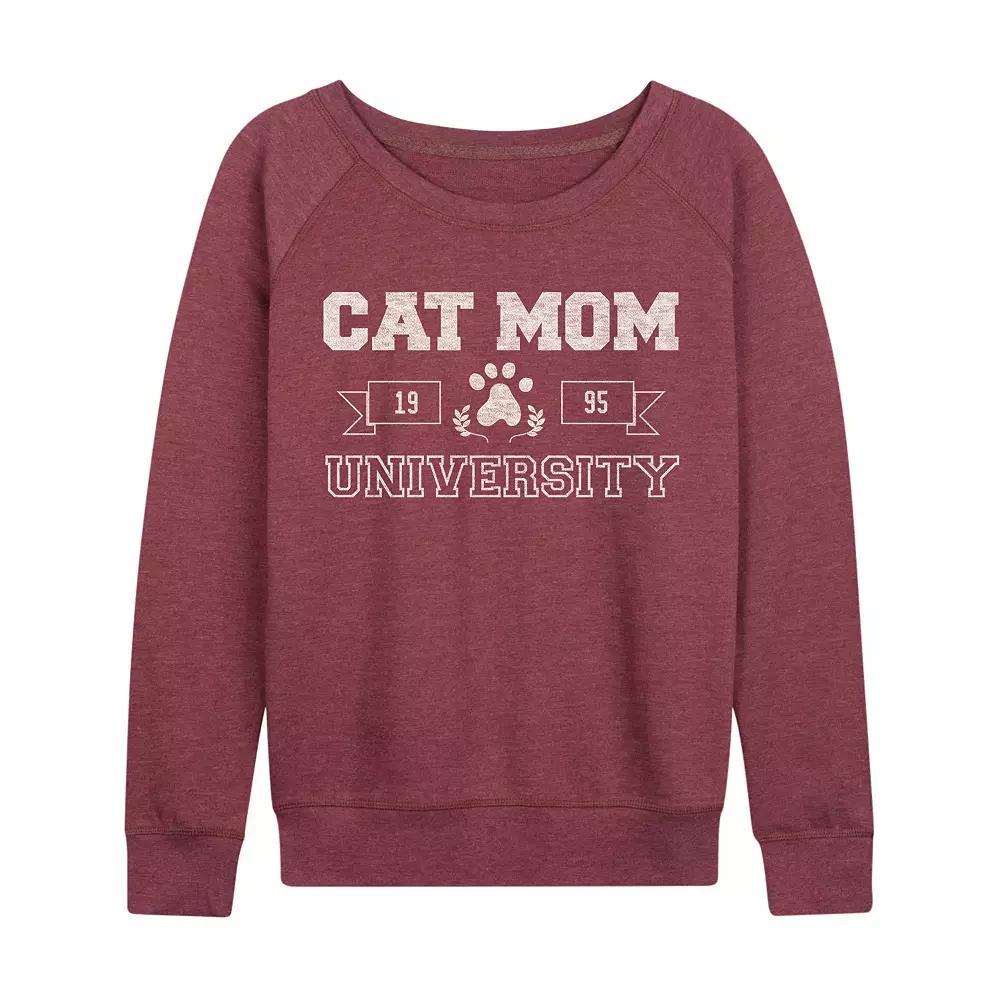 Women's Pokemon Pikachu Eevee Retro French Terry Long Sleeve Tee,  Product Image