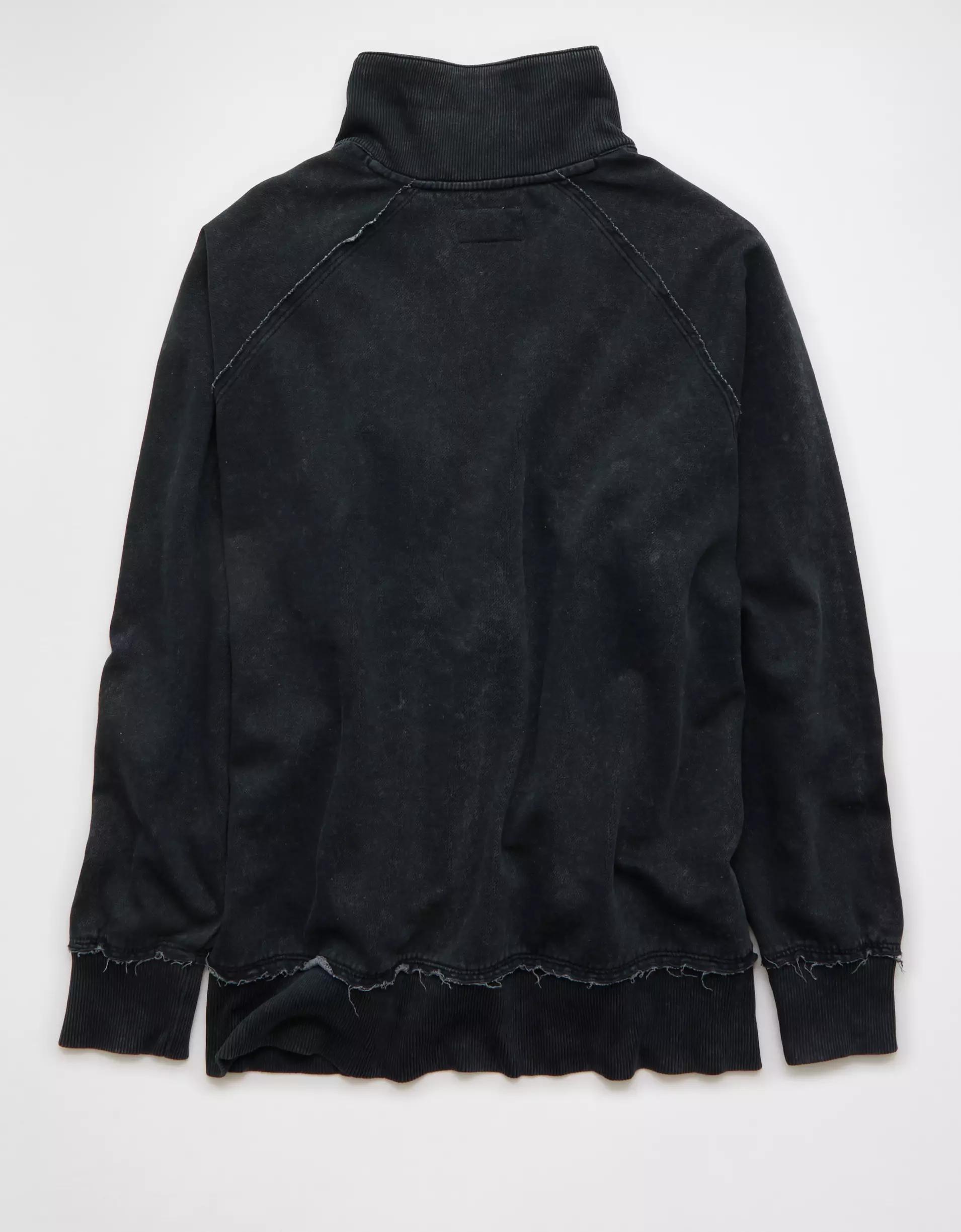 AE Big Hug Henley Sweatshirt Product Image