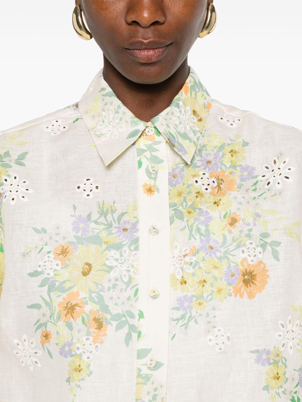 floral-print shirt Product Image
