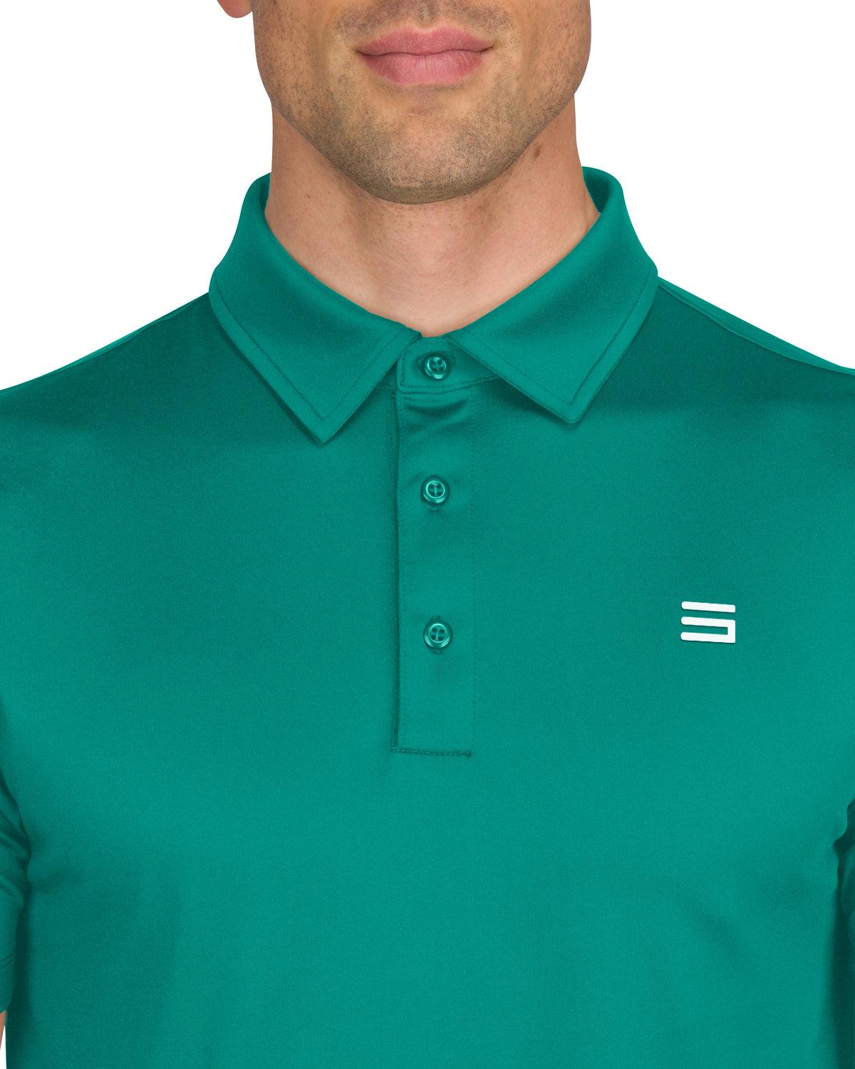Three Sixty Six Men's Untucked Golf Polo - The Perfect Length Product Image