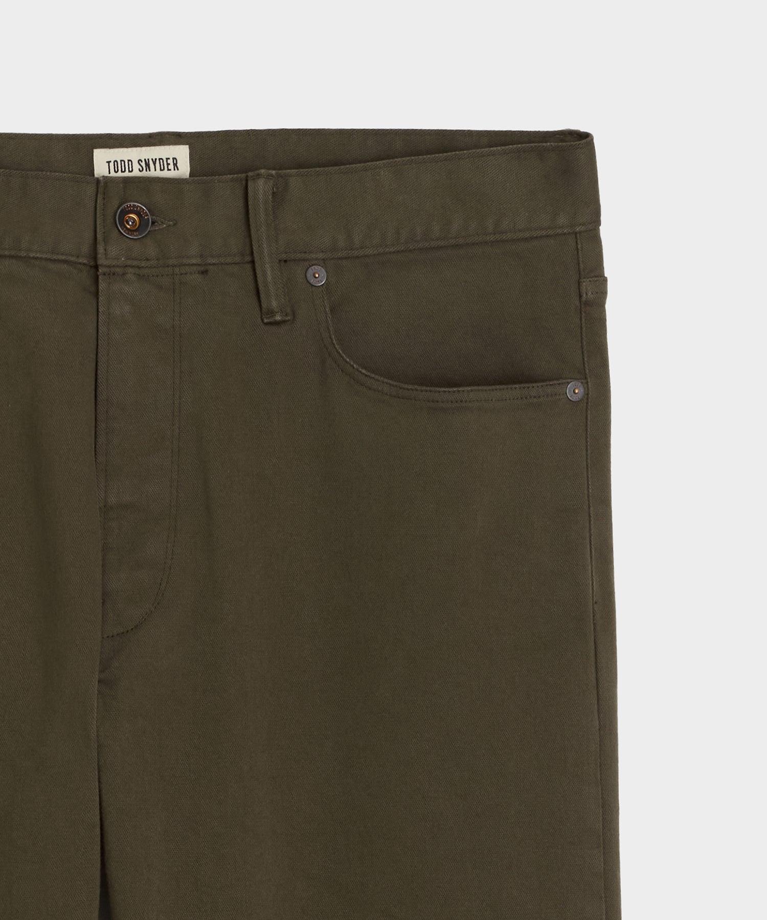 Straight Fit 5-Pocket Chino Product Image