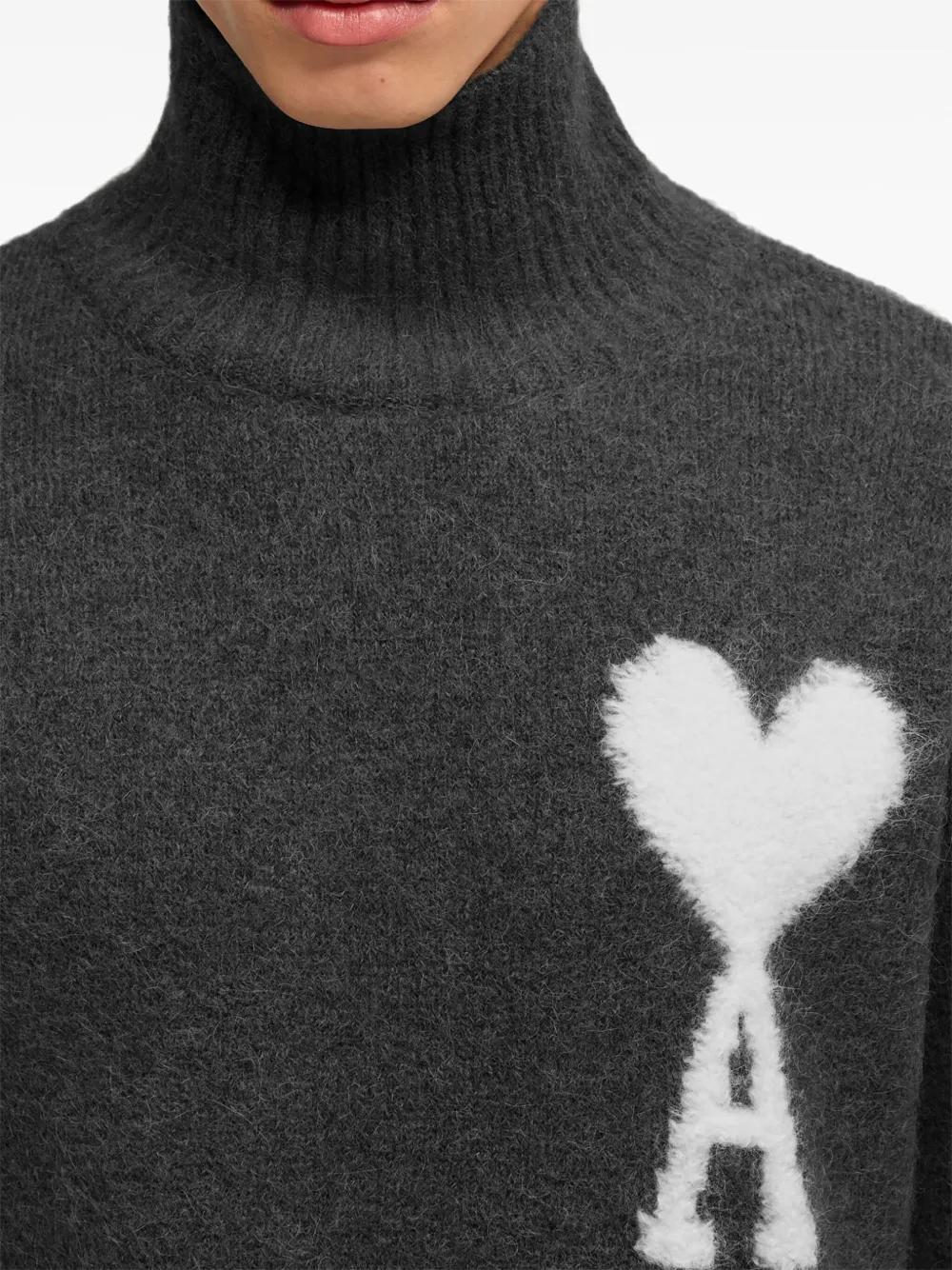 Ami de Coeur funnel neck sweatshirt Product Image