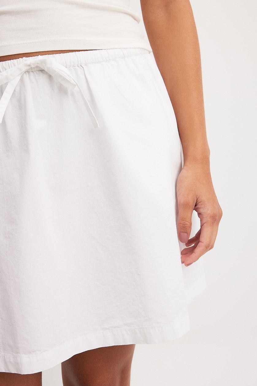 Cotton Mini Skirt Product Image