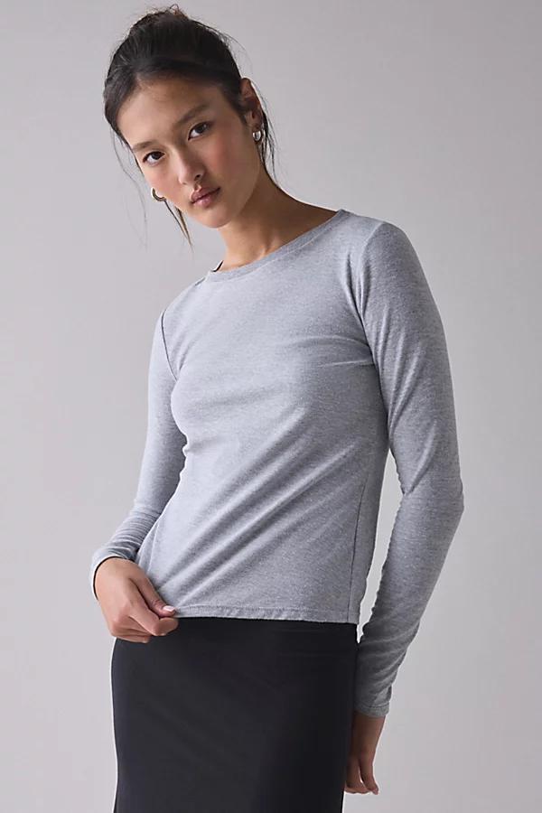 BDG Long Sleeve Spill The Tee Womens at Urban Outfitters Product Image