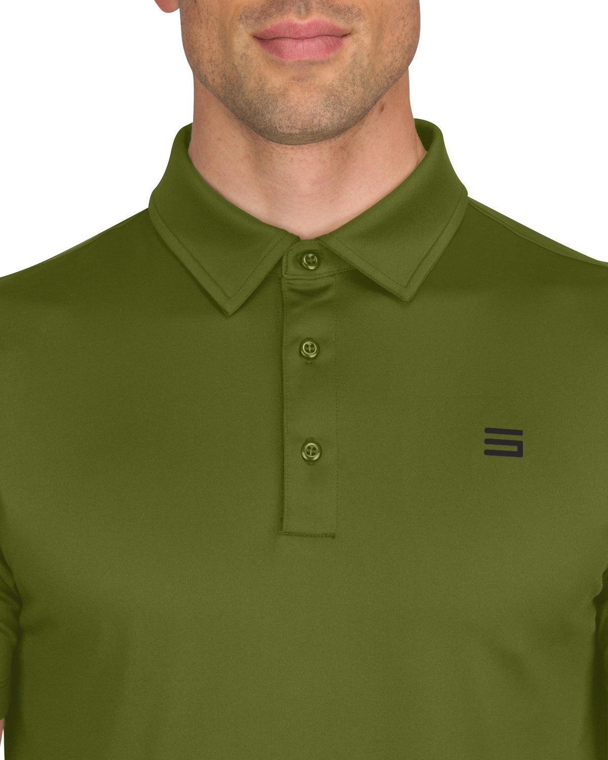 Three Sixty Six Men's Untucked Golf Polo - The Perfect Length Product Image