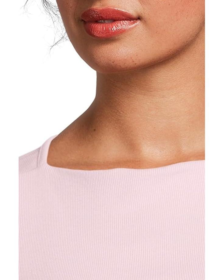 Sylvie V-Neck Shirred Sides Tee Product Image