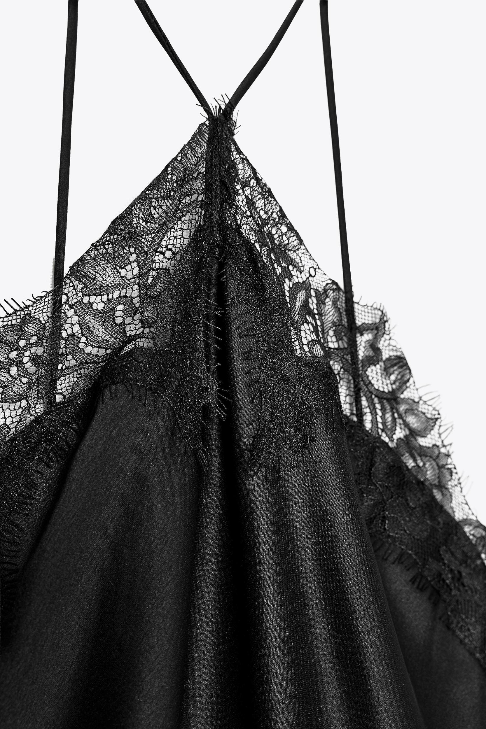 ZW COLLECTION SATIN LACE DRESS Product Image