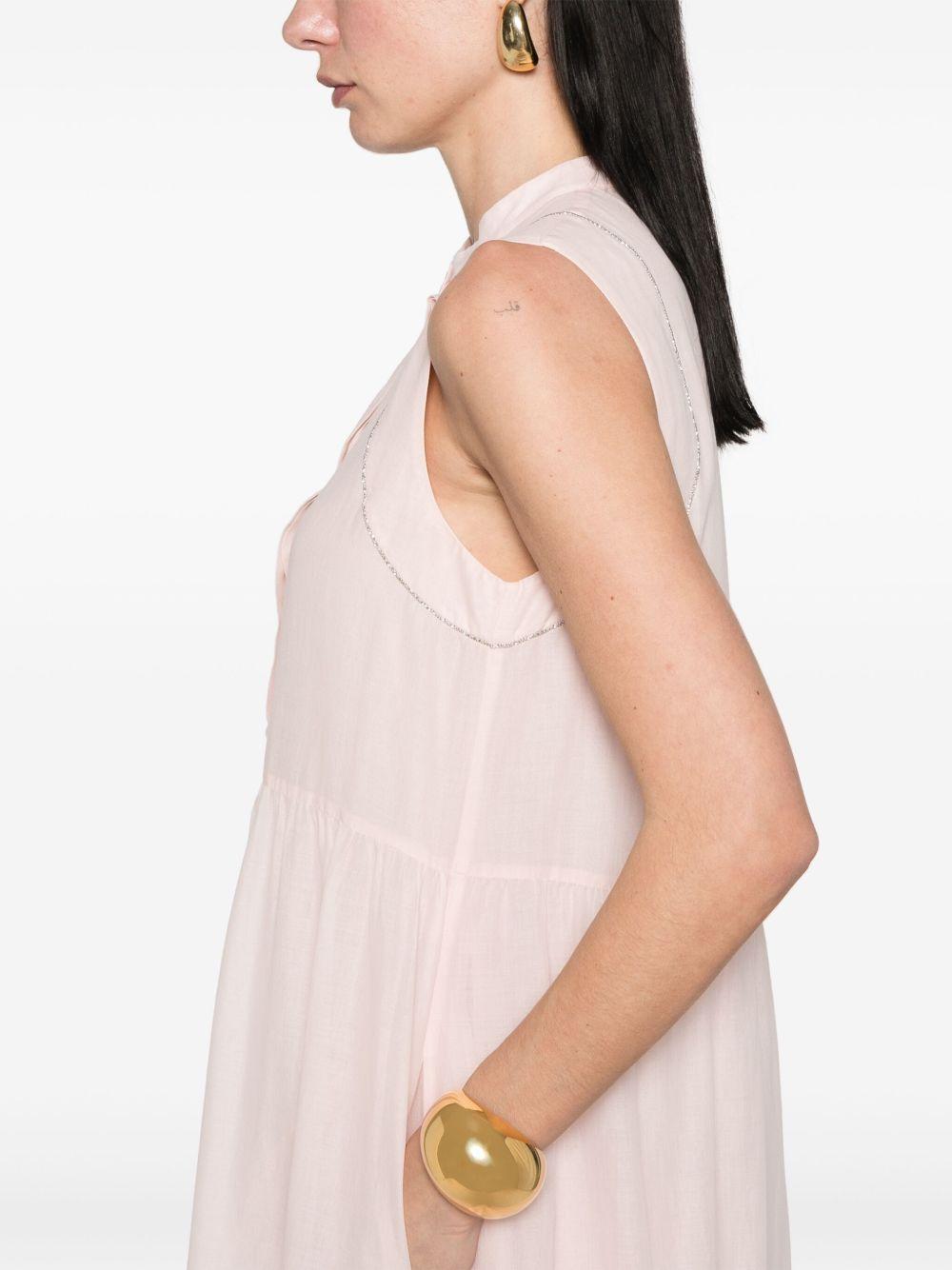 sleeveless midi dress Product Image