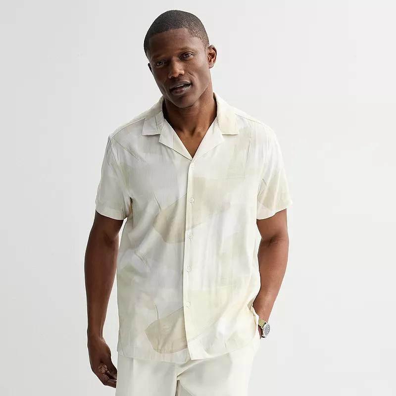 Mens Apt. 9 Short Sleeve Rayon Camp Collar Shirt Product Image