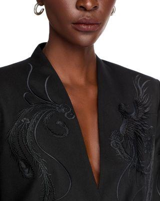 Sydney Embroidered Collarless Jacket Product Image