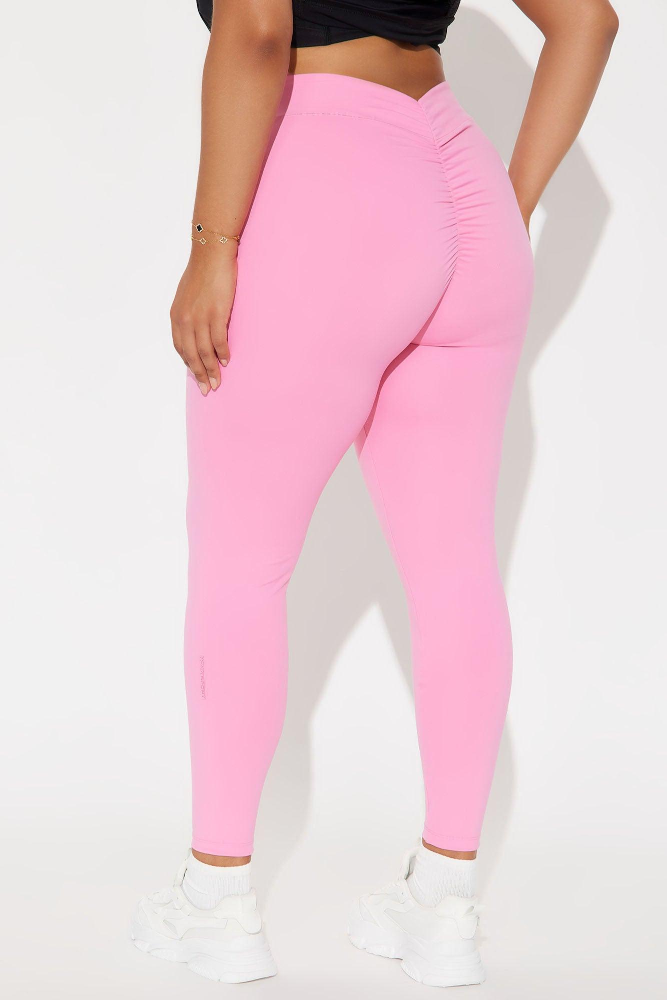 Sunrise Stretch Super Soft Active Legging - Hot Pink Product Image